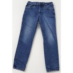 Kuhl Men's Denim Tapered Dark Wash Midnight 34X32 (Fit 32X30) Stretch Indigo Dye